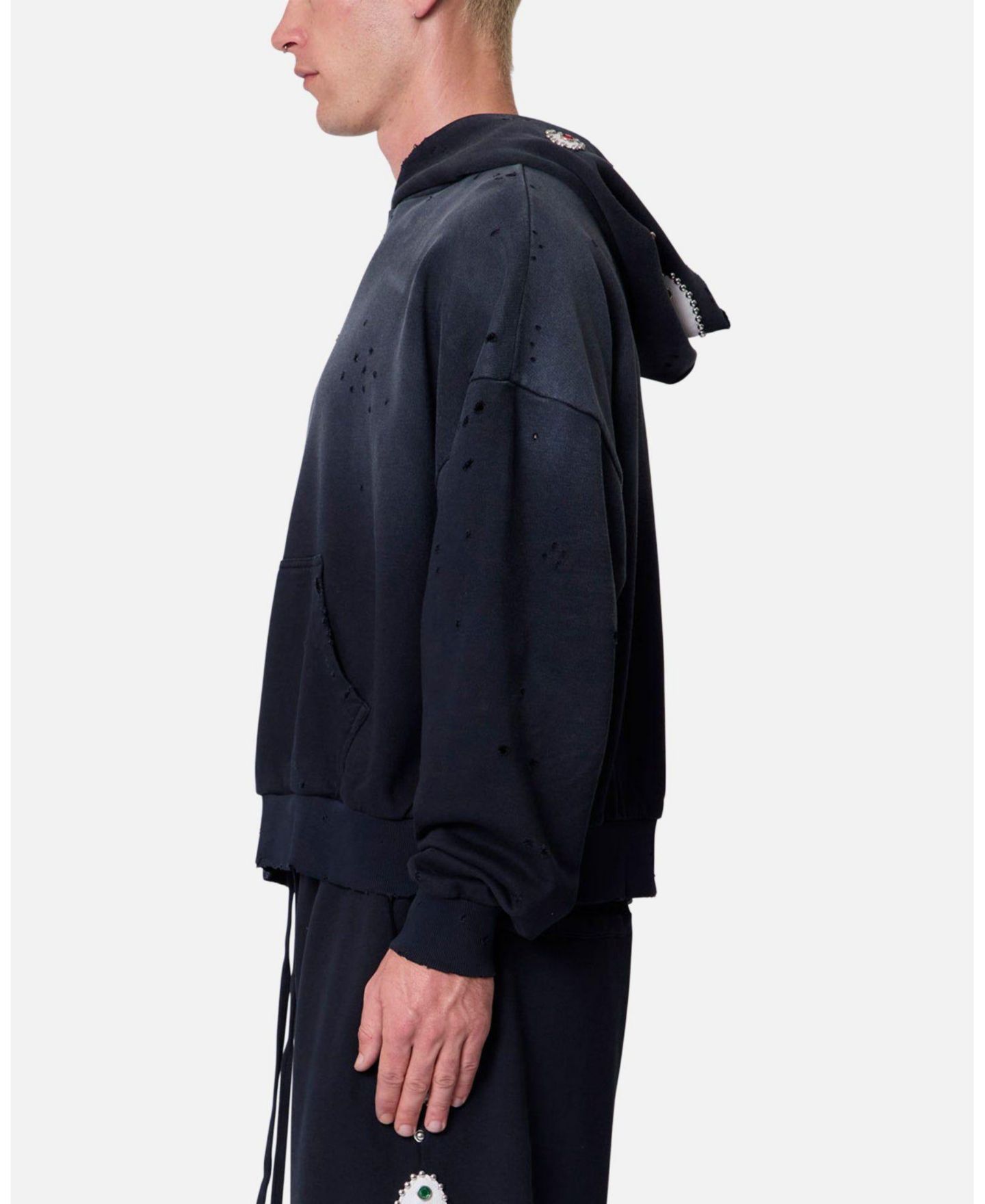 Мужское худи mnml Mojave Oversized Distressed — фото 5