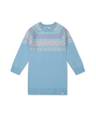 Little and Big Girl (6-12 ) Knit Dress