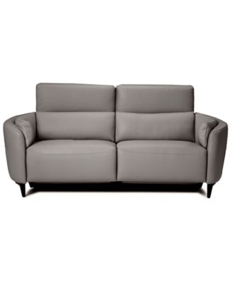 Placido Leather 2-Piece Power Motion Sofa