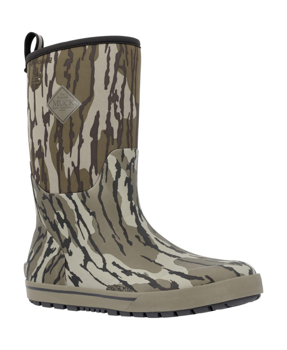 Muck Men's Xplorer 12" Outdoor Slip-On Boots - Original bottomland olive