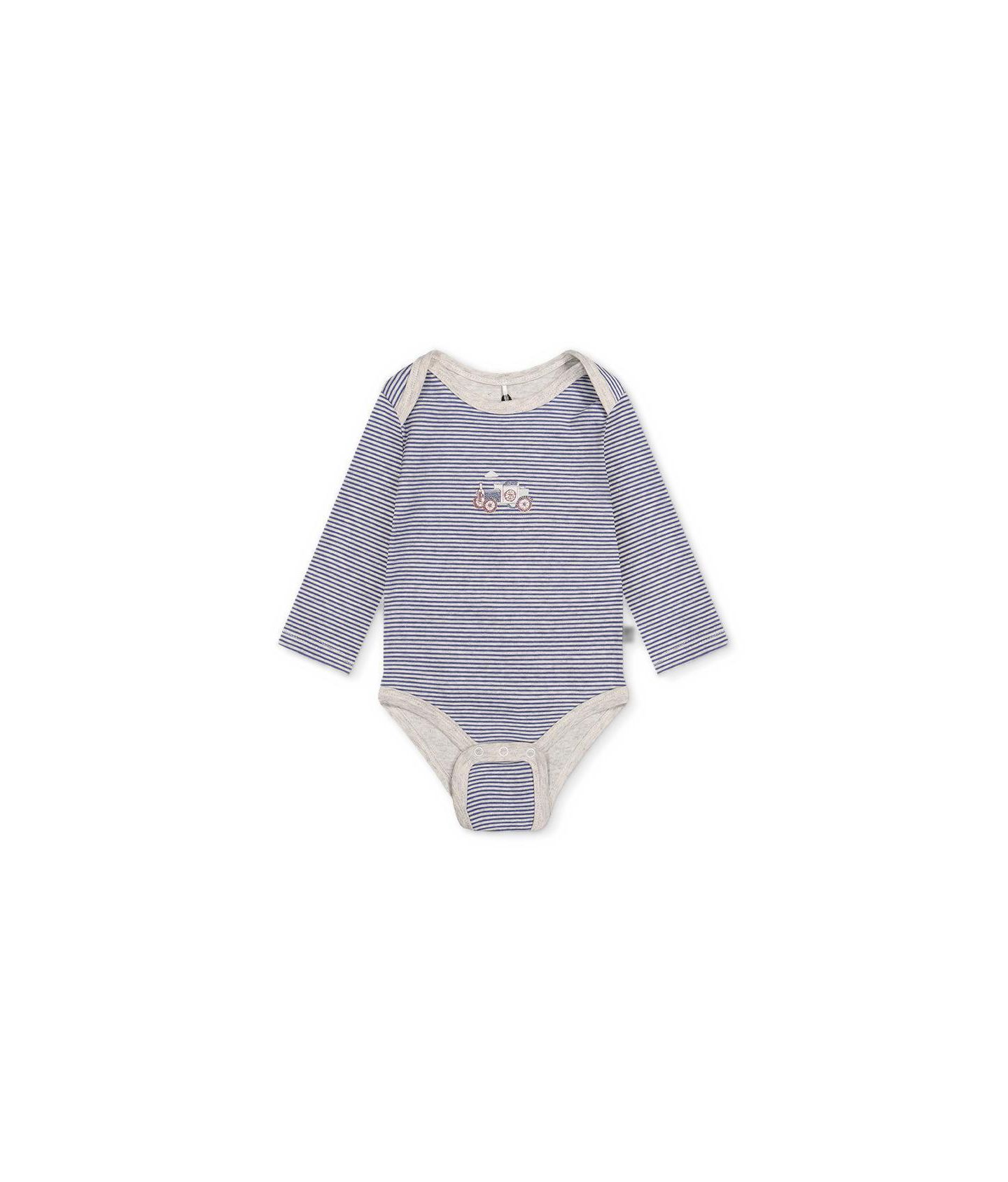 Deux par Deux Baby Boys 3M-24M Three Pack Cotton Onesie Beige Printed Airplanes, цвет: Бежевый с принтом — фото 3