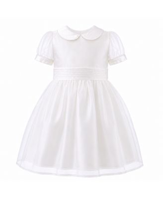 Toddler Girls (2T-12) Organza Pintuck Dress