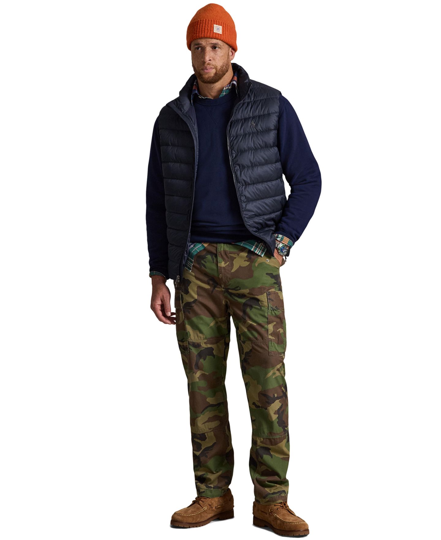 Мужские брюки-карго Polo Ralph Lauren Big & Tall камуфляжные, цвет: Камуфляжный — фото 2