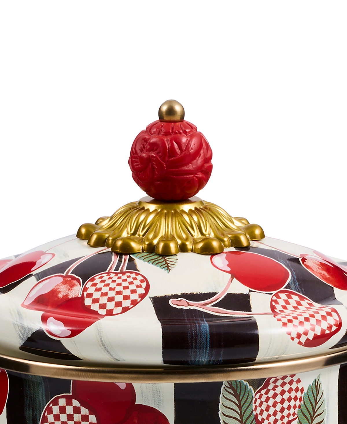 MacKenzie-Childs Mon Cheri Small Canister