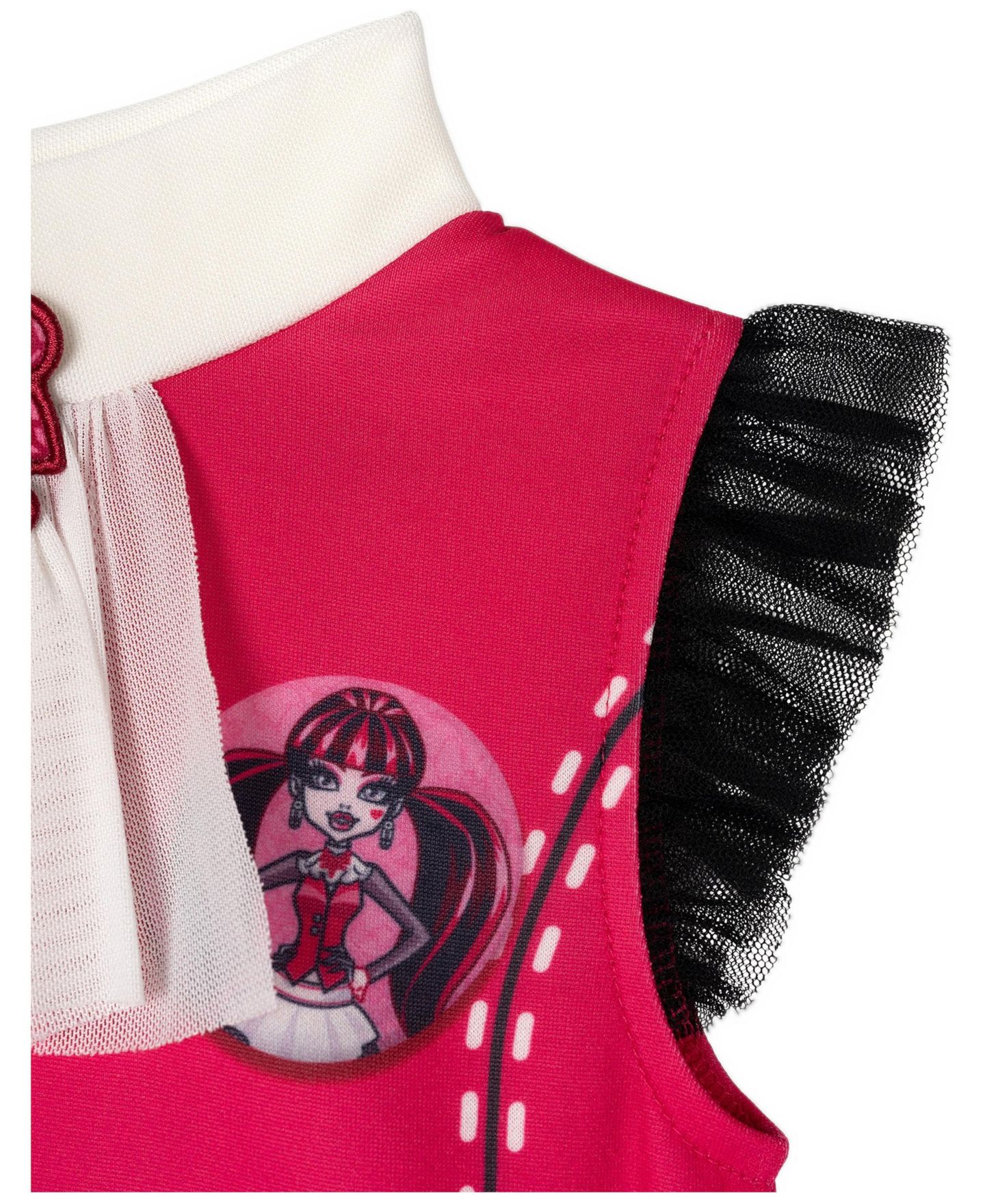 Платье Monster High Draculaura Cosplay Dress для девочек, цвет: Фуксия чёрный — фото 3