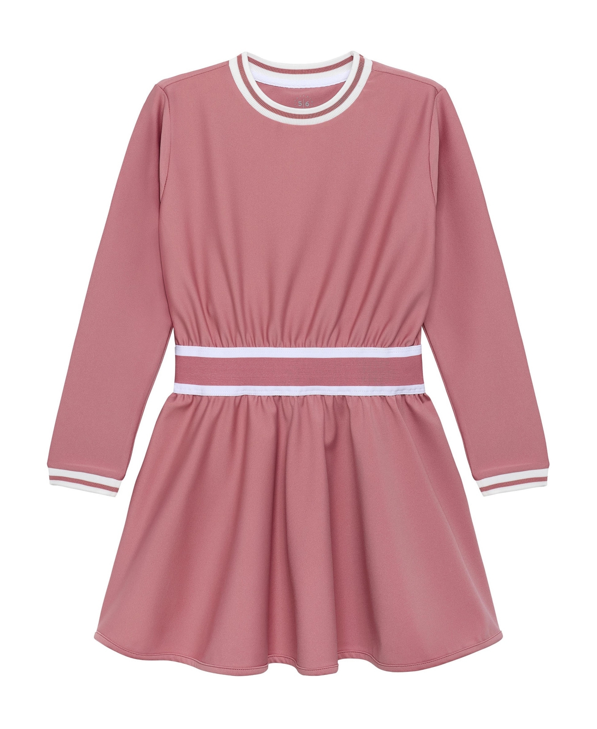 Courtside Kids Girls' 2-16 Club Long Sleeve Dress