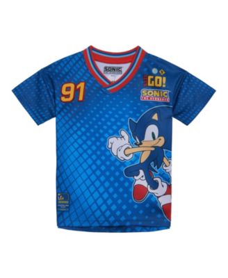 Toddler Boys' 2T-5T V-Neck Mesh Short-Sleeve Soccer Jersey