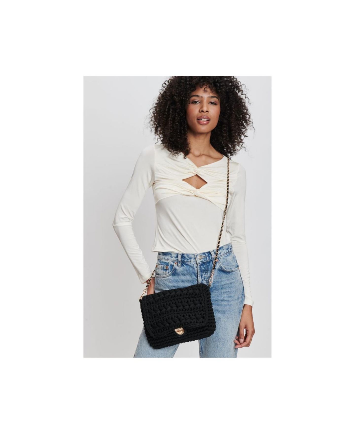 Женская сумка Moda Luxe Annalise Crossbody, цвет: Чёрный — фото 5
