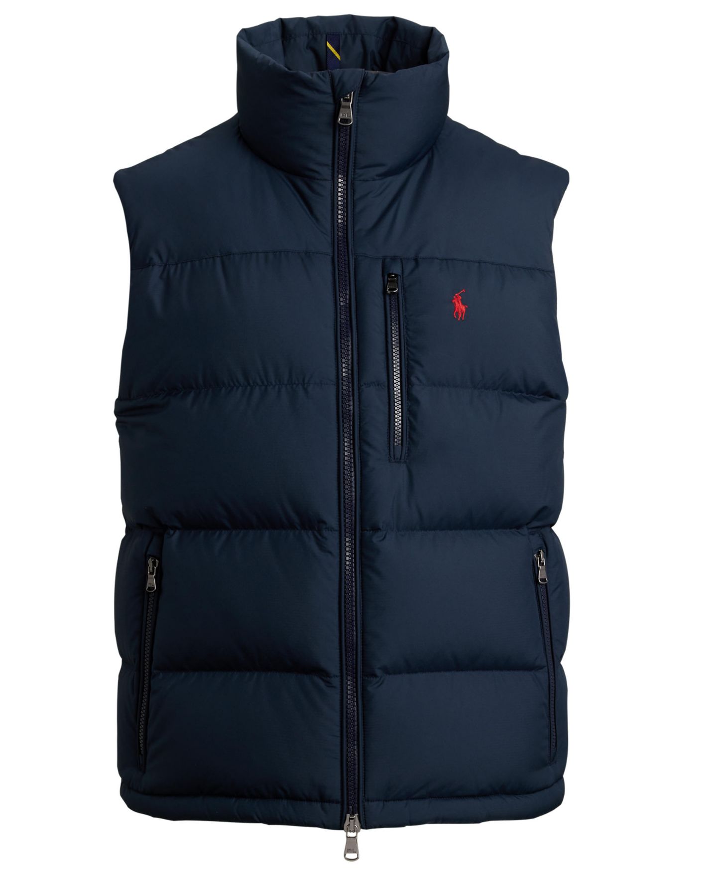 Мужской пуховый жилет Polo Ralph Lauren The Gorham, цвет: Тёмно-синий — фото 5