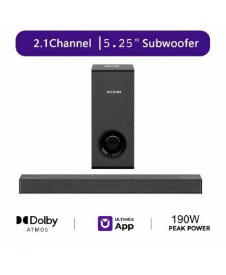 Nova S50 2.1-Channel 190W Dolby Atmos Soundbar