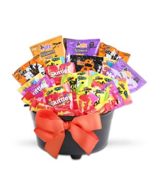 Witch's Cauldron of Treats Gift Basket, 30-Pieces