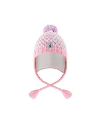 Little and Big Girl 5-14 Winter Peruvian Knit Hat