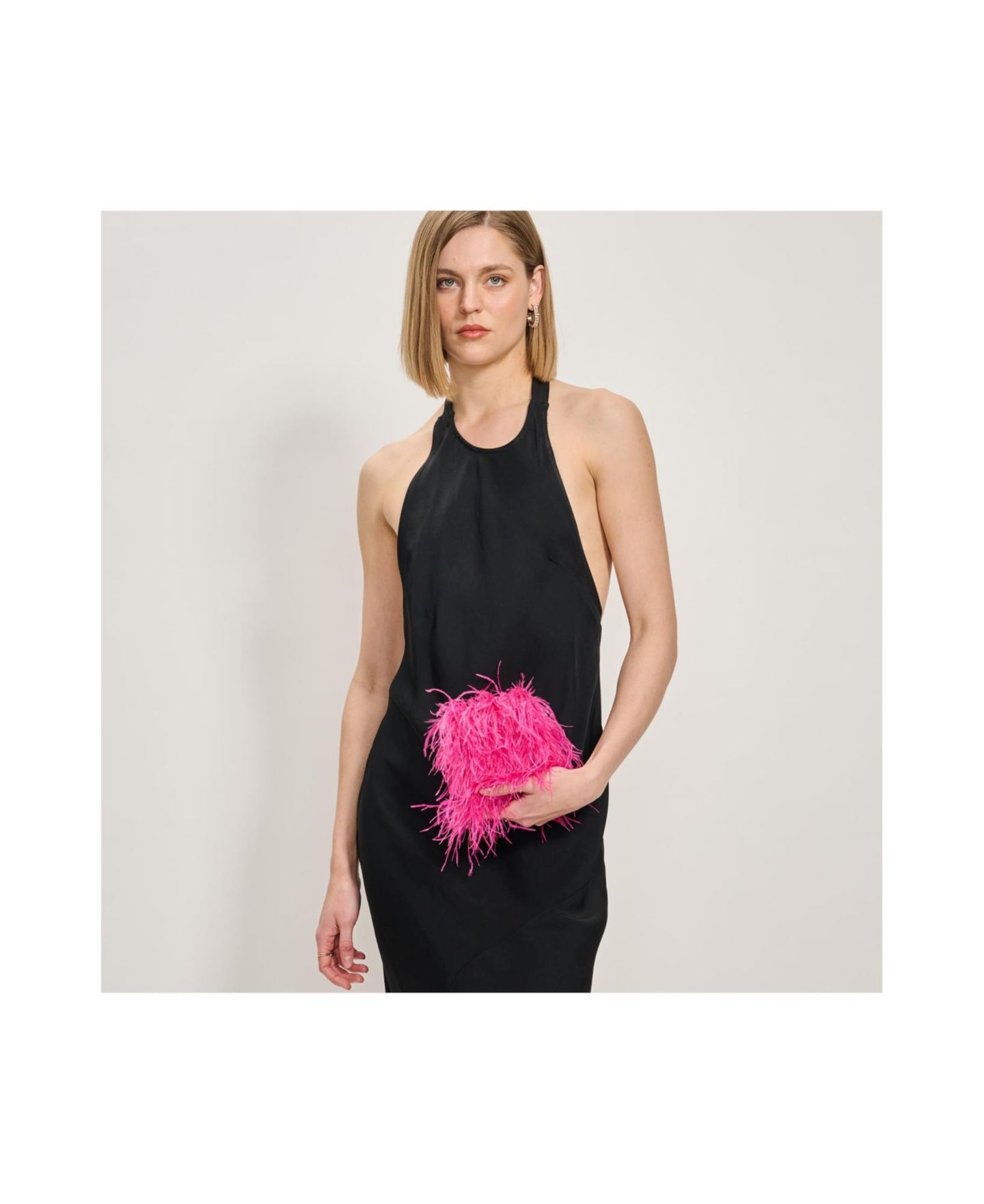 Женская сумка Moda Luxe Feathered Flair Evening, цвет: Розовый — фото 5