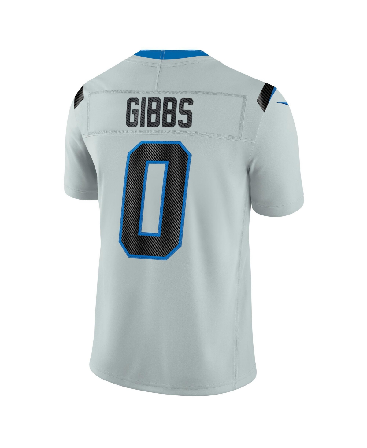 Nike Men's Jahmyr Gibbs Silver Detroit Lions 2026 Rivalries Collection Vapor F.u.s.e Stitched Limited Jersey