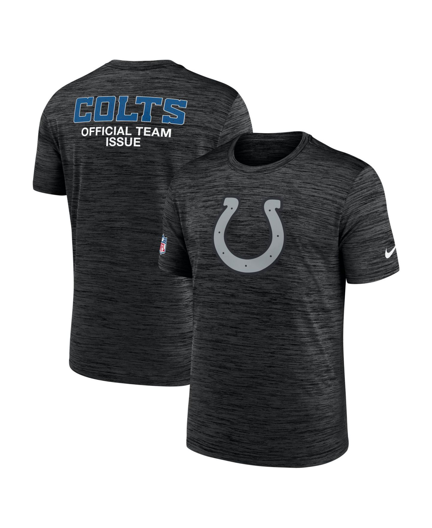 Мужская футболка Nike Black Indianapolis Colts 2026 Rivalries Collection Sideline Velosity — фото 1