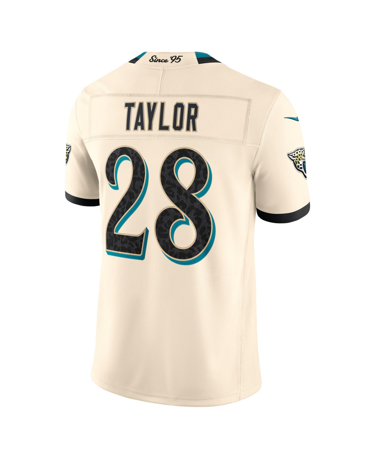 Nike Men's Fred Taylor Natural Jacksonville Jaguars 2026 Rivalries Collection Vapor F.u.s.e Stitched Limited Jersey