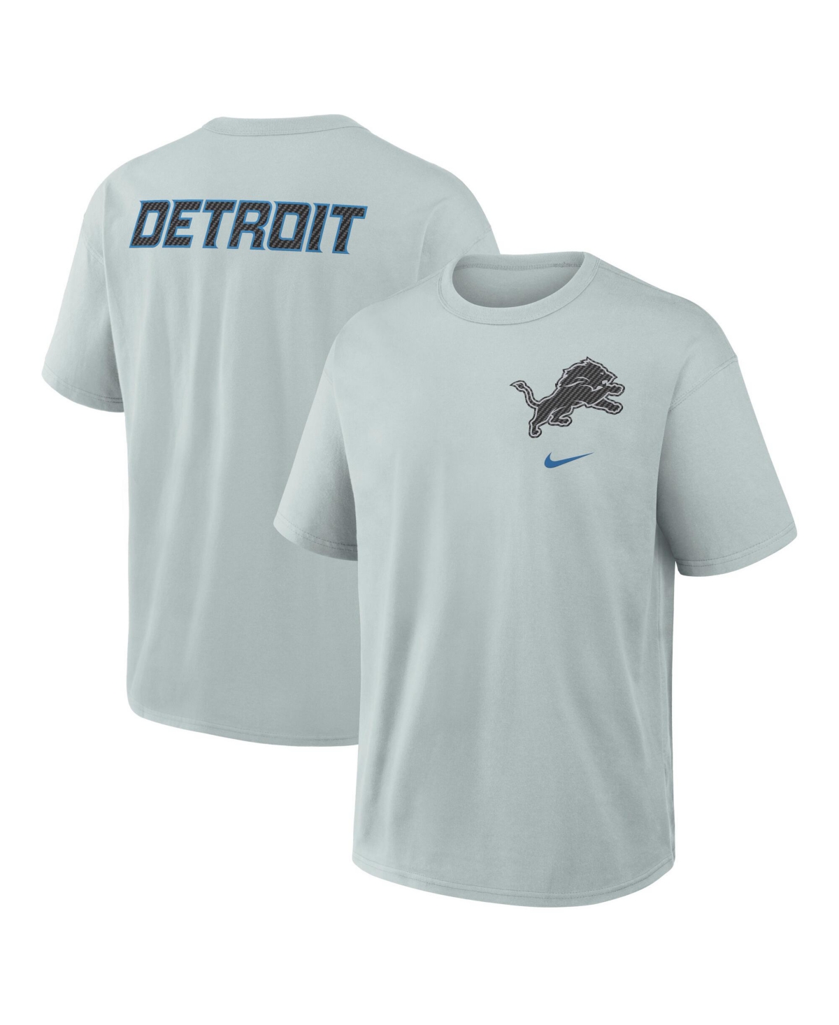 Nike Men's Silver Detroit Lions 2026 Rivalries Collection Max90 T-Shirt