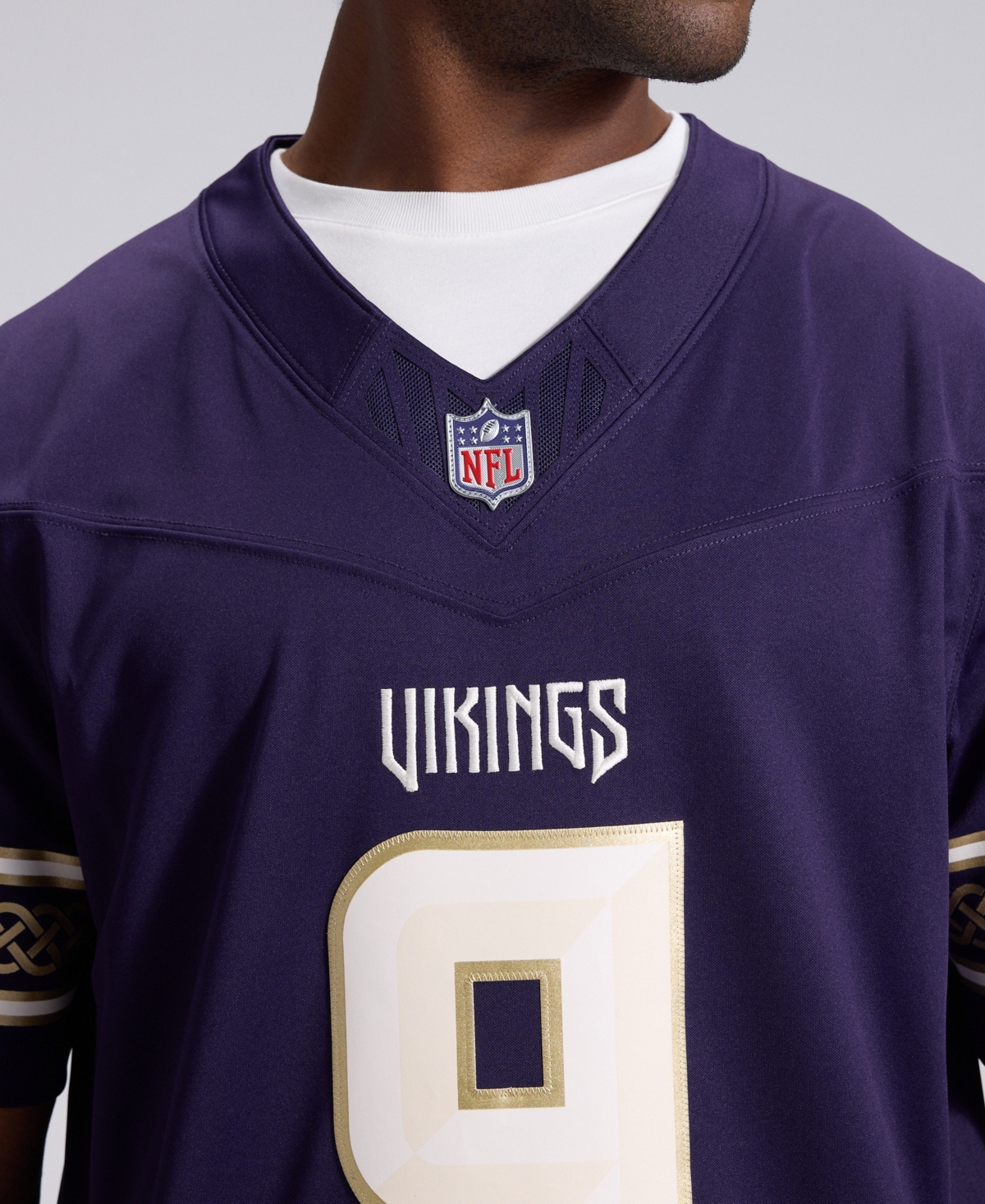 Nike Men's J.j. McCarthy Purple Minnesota Vikings 2026 Rivalries Collection Vapor F.u.s.e Stitched Limited Jersey