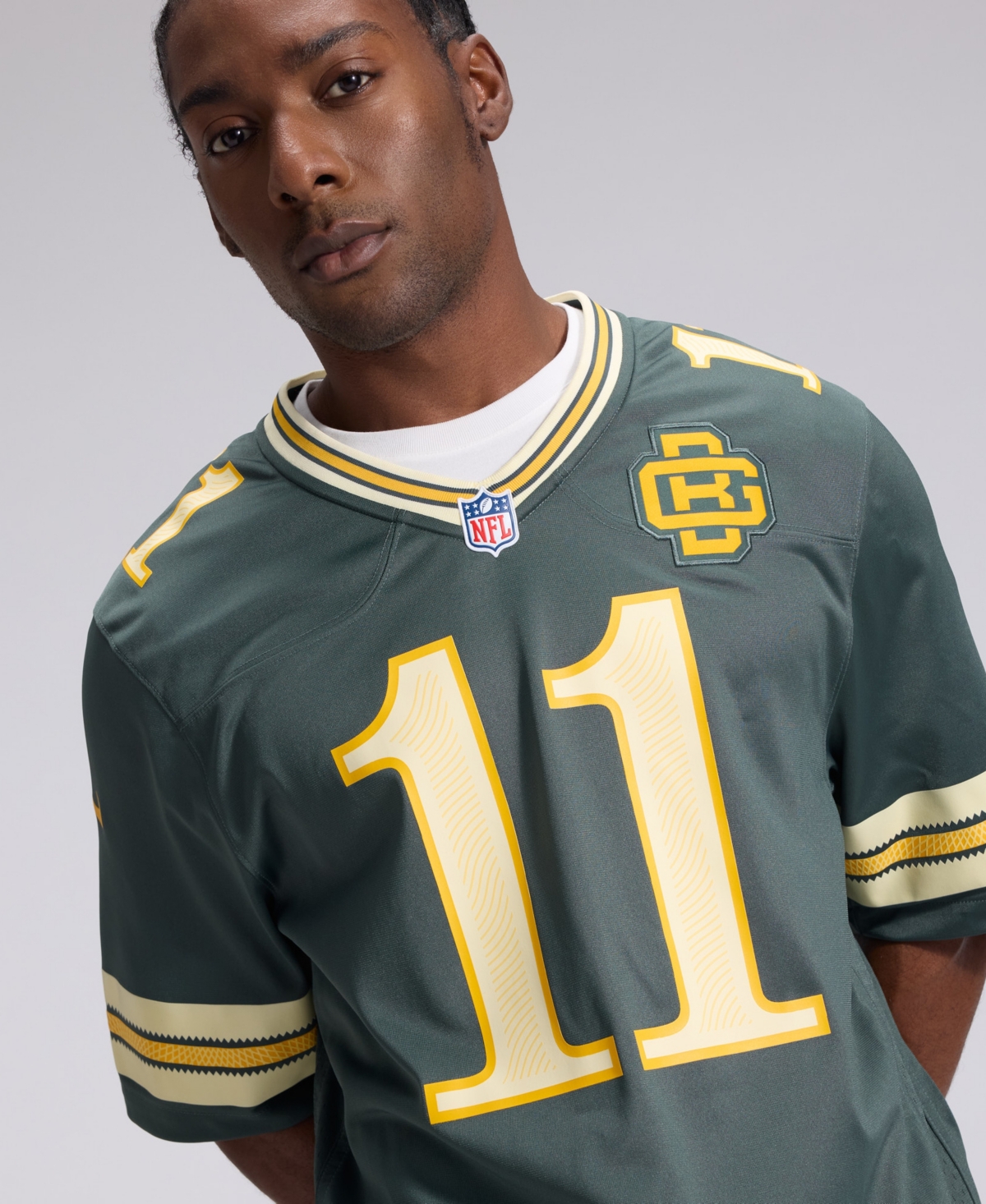 Nike Men's Jayden Reed Green Bay Packers 2026 Rivalries Collection Game Jersey