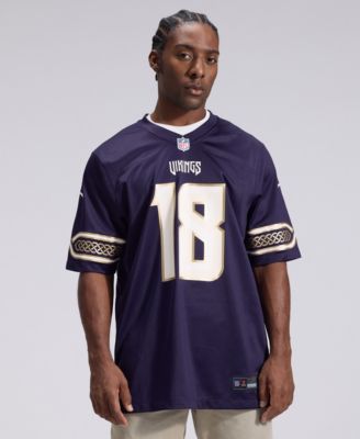 Men's Justin Jefferson Purple Minnesota Vikings 2026 Rivalries Collection Game Jersey
