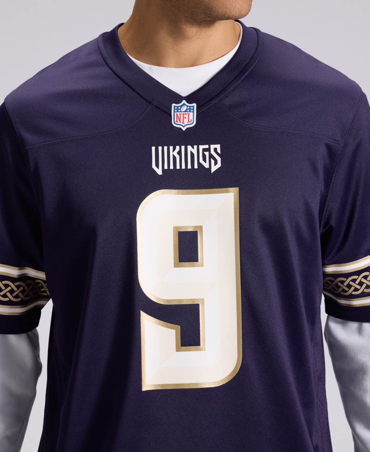 Nike Men's J.j Mccarthy Purple Minnesota Vikings 2026 Rivalries Collection Game Jersey