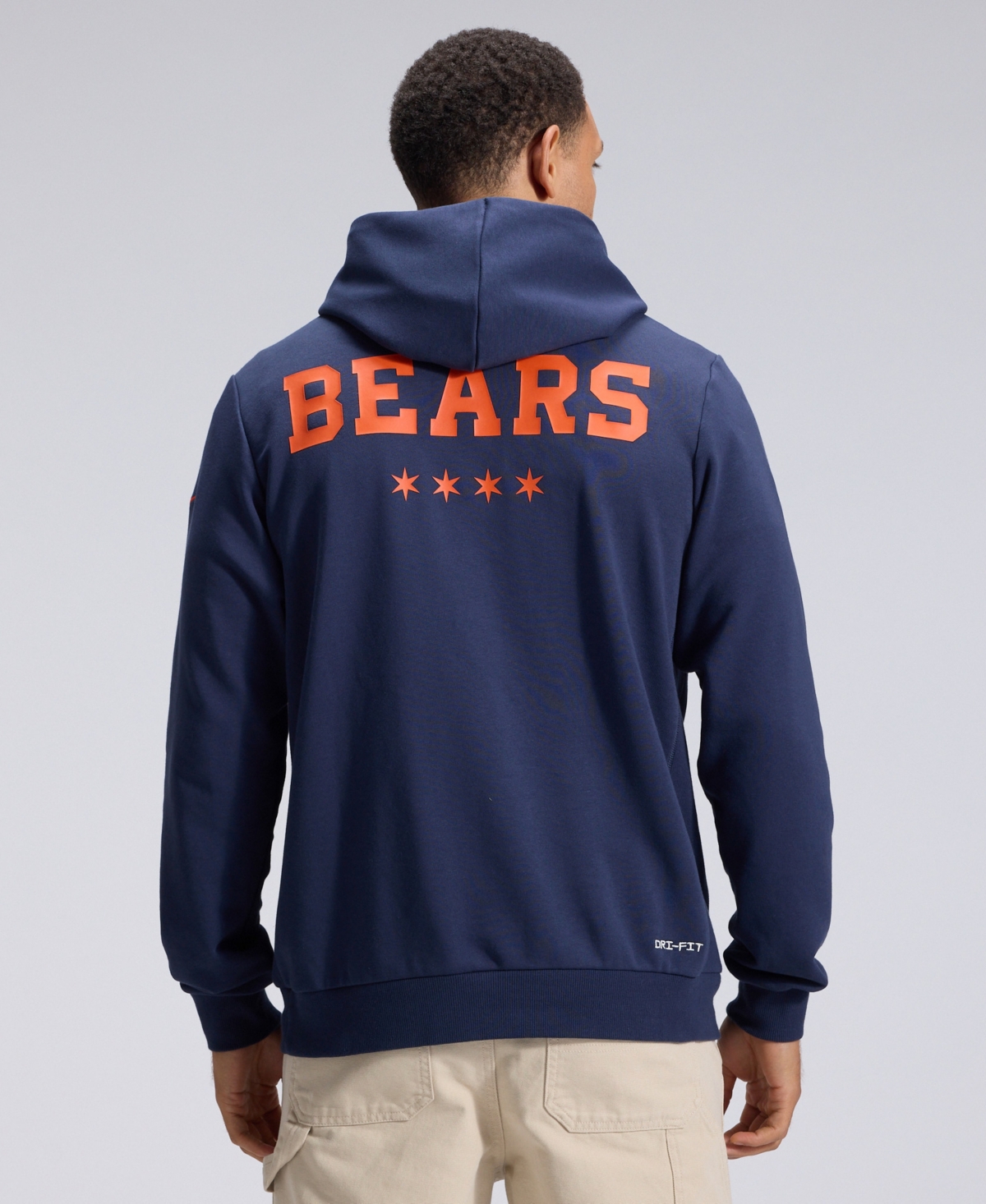 Nike Men's Navy Chicago Bears 2026 Rivalries Collection Sideline Pullover Hoodie