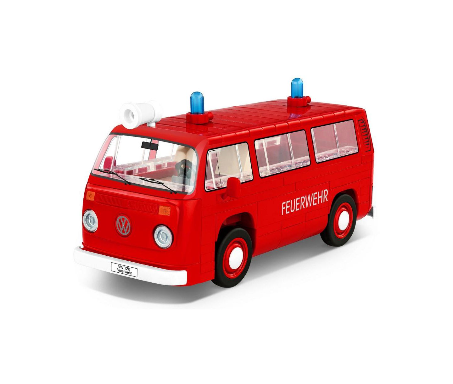 Детский конструктор COBI Action Town Volkswagen T2b Feuerwehr 162-Piece Building Set, Ages 7+ — фото 3