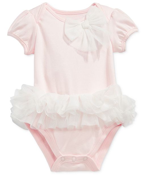 First Impressions Baby Girls Tulle Tutu Bodysuit Created For