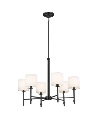 Ali 28" Wide 6-Light Chandelier