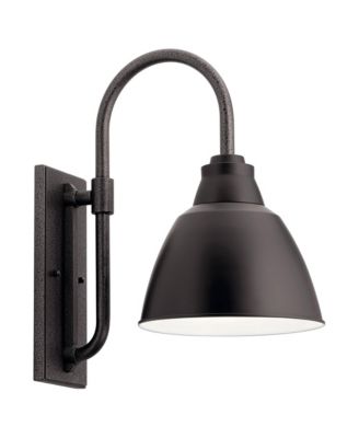 Pellinord 19" High Anvil Iron andOutdoor Wall Light
