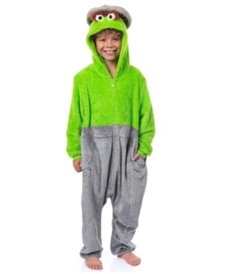 Union Suit Oscar The Grouch Kigurumi Lounge Pajamas (14/16)