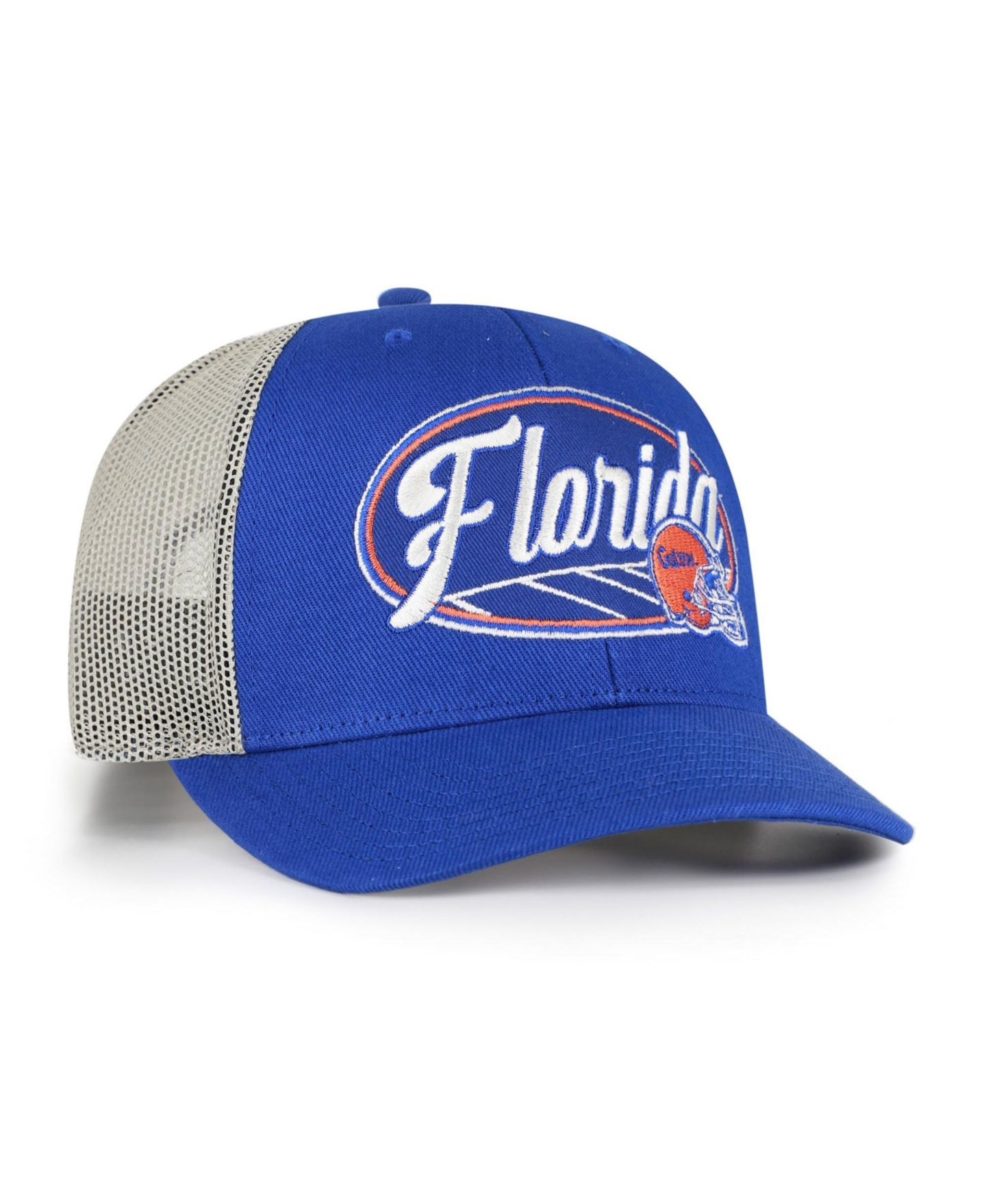 Кепка '47 Brand Royal Florida Gators Enfield Adjustable Trucker Hat — фото 3
