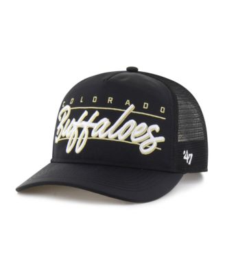 Men's and Women's '47 Black Colorado Buffaloes brrr&deg; Condor Mesh Hitch Adjustable Hat