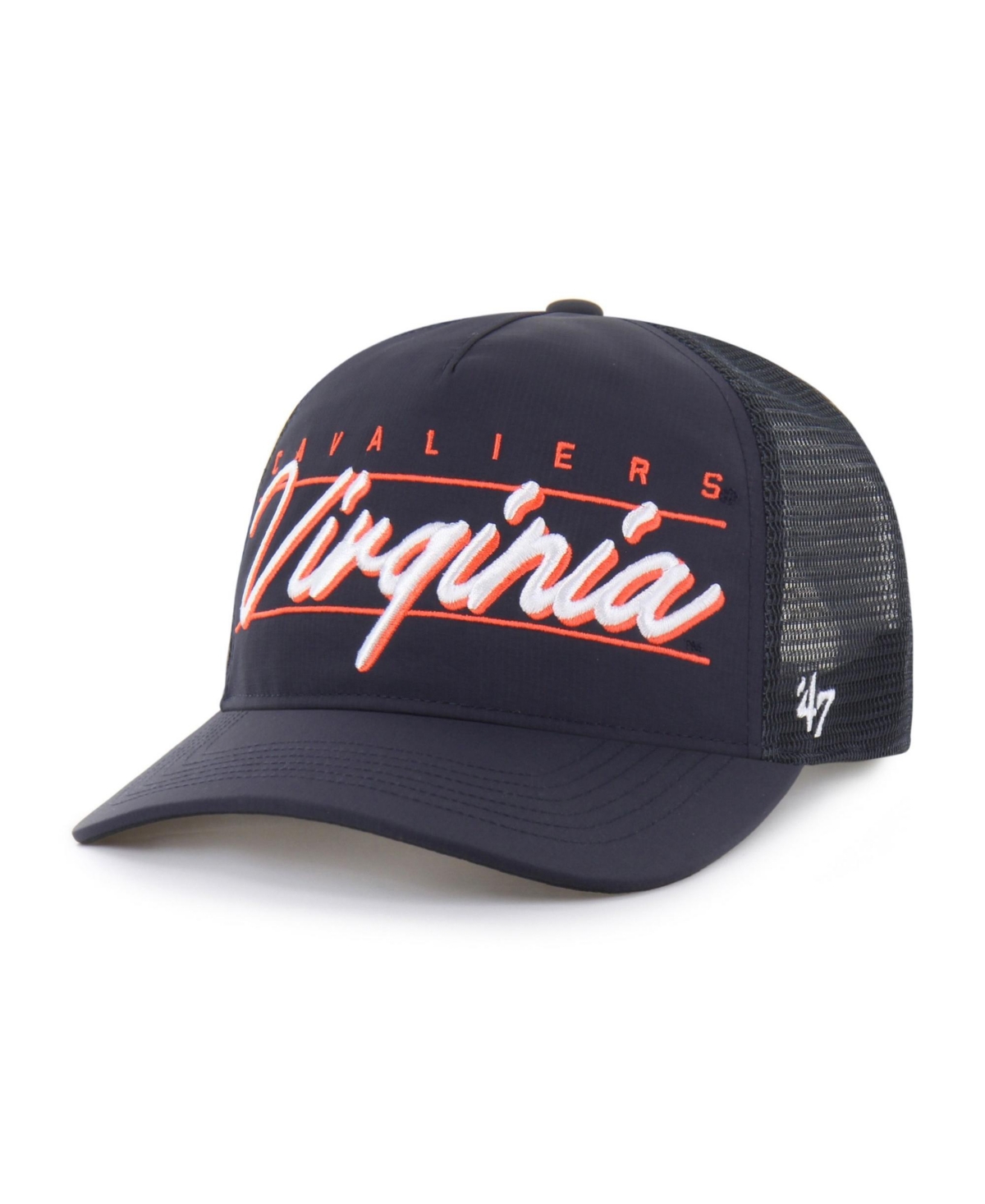 '47 Brand Men's and Women's Navy Virginia Cavaliers brrr° Condor Mesh Hitch Adjustable Hat