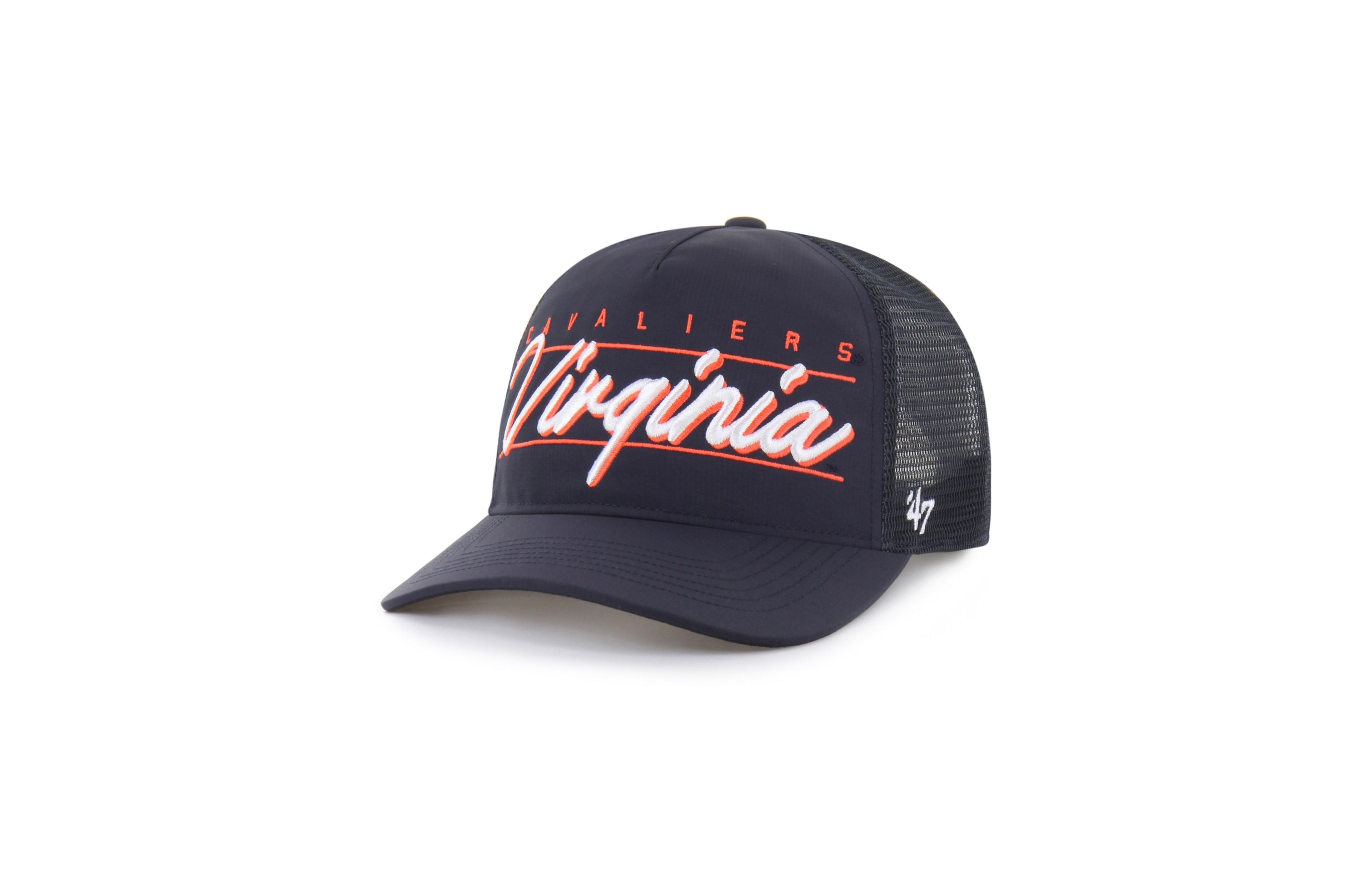 '47 Brand Men's and Women's Navy Virginia Cavaliers brrr° Condor Mesh Hitch Adjustable Hat