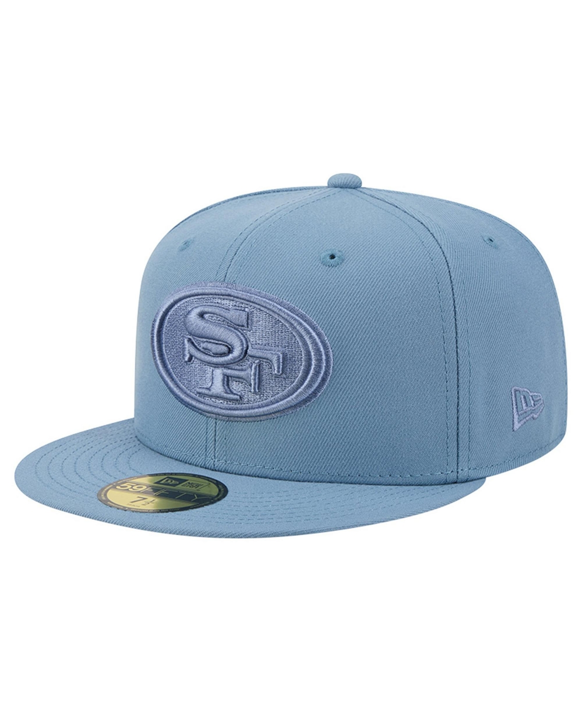 New Era Men's Blue San Francisco 49ers Color Pack 59FIFTY Fitted Hat