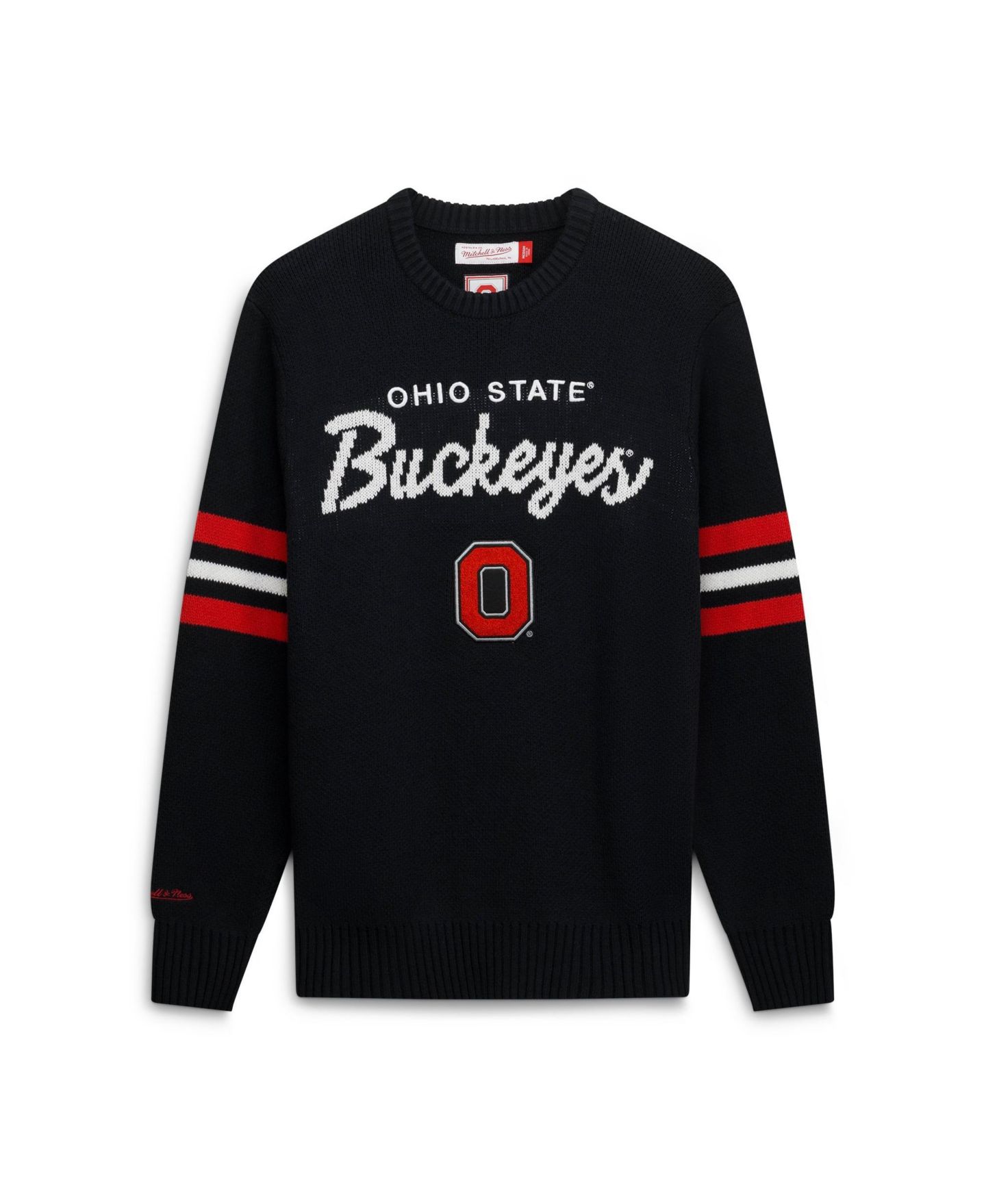 Мужской свитер Mitchell & Ness Black Ohio State Buckeyes Head Coach — фото 1