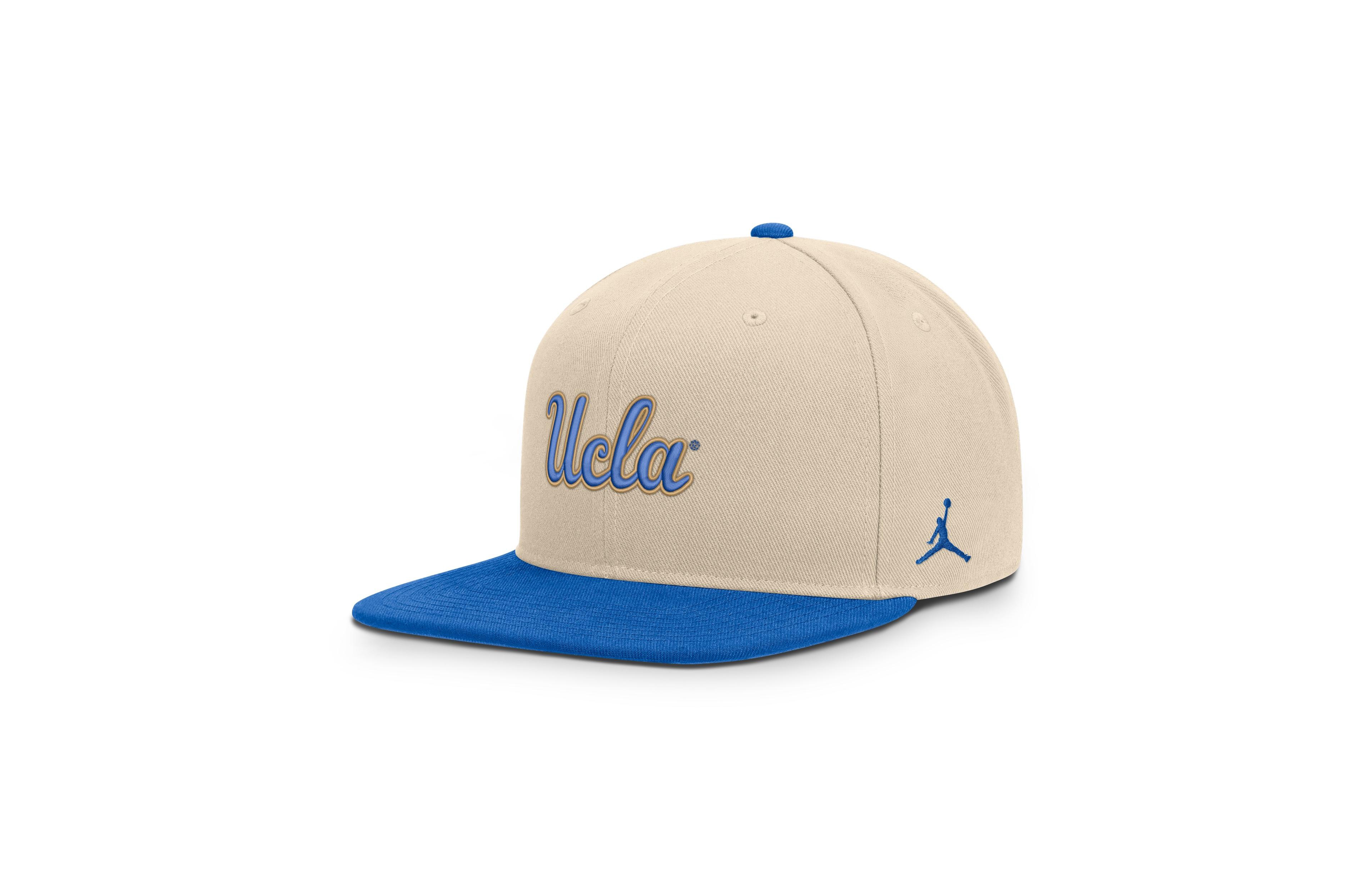 Jordan Men's and Women's Natural/Blue Ucla Bruins Campus Prep Snapback Hat