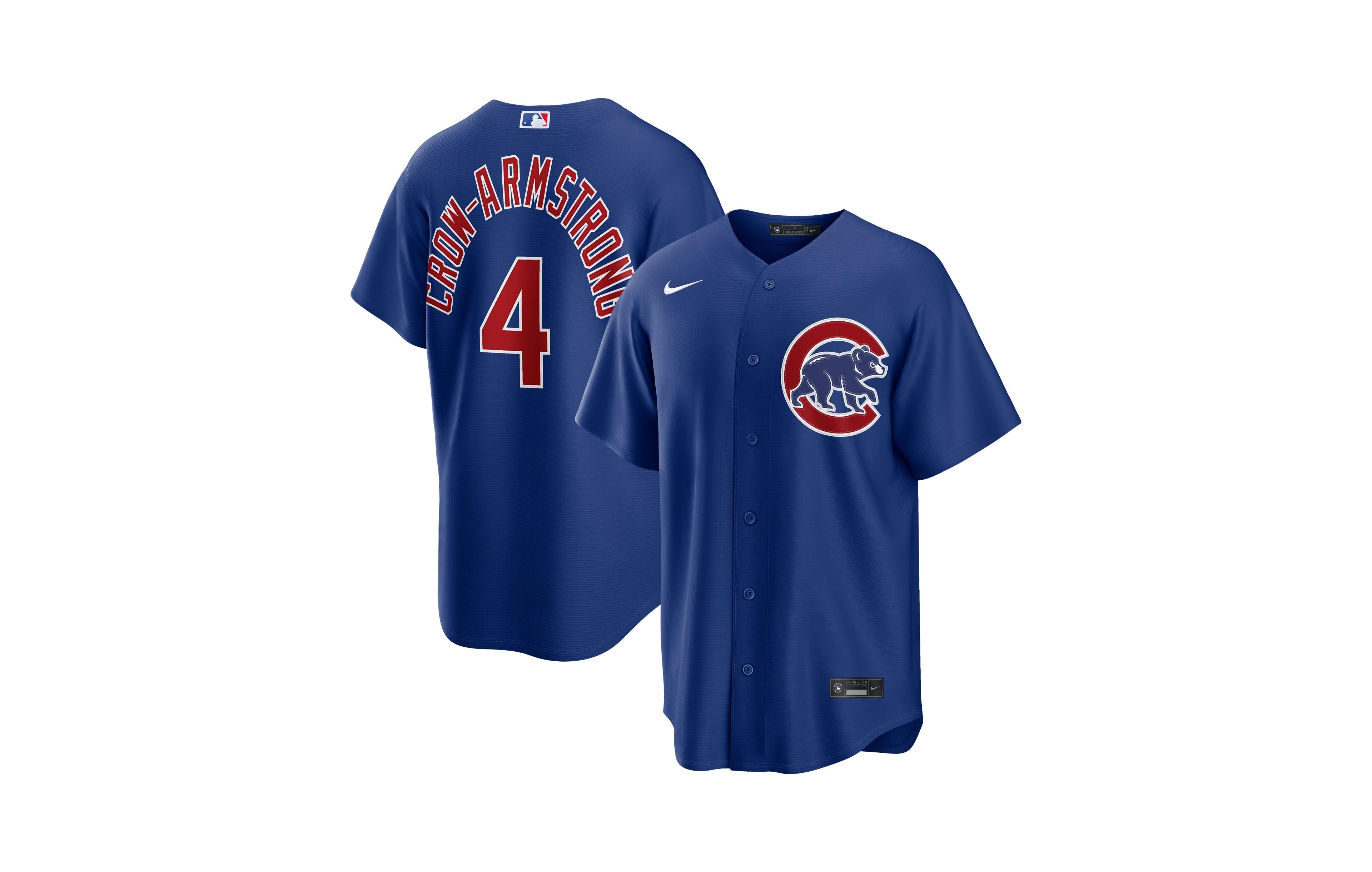 Nike Men's Pete Crow-Armstrong Royal Chicago Cubs Alternate Replica Jersey