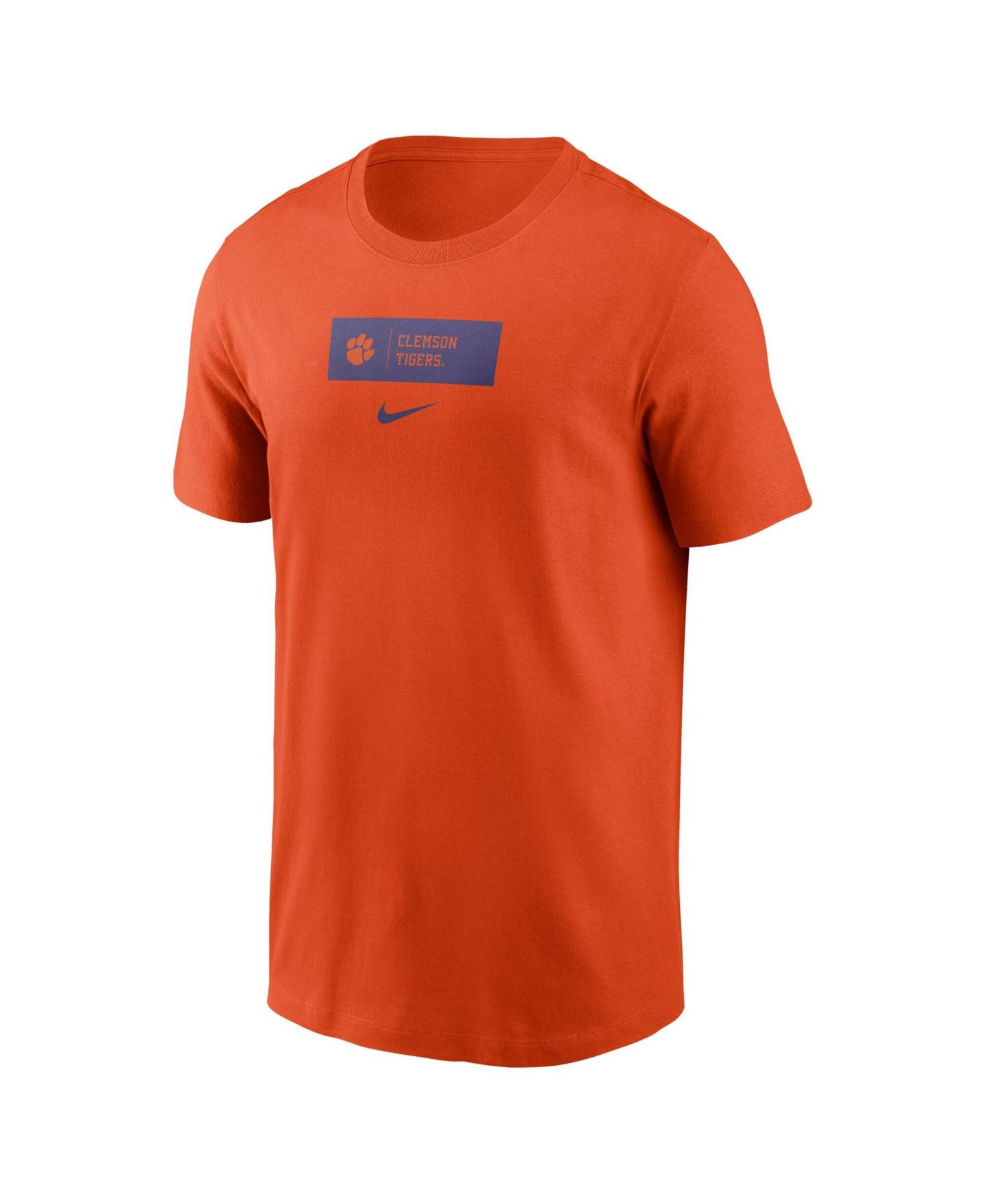 Мужская футболка Nike Orange Clemson Tigers Primetime Crew — фото 2