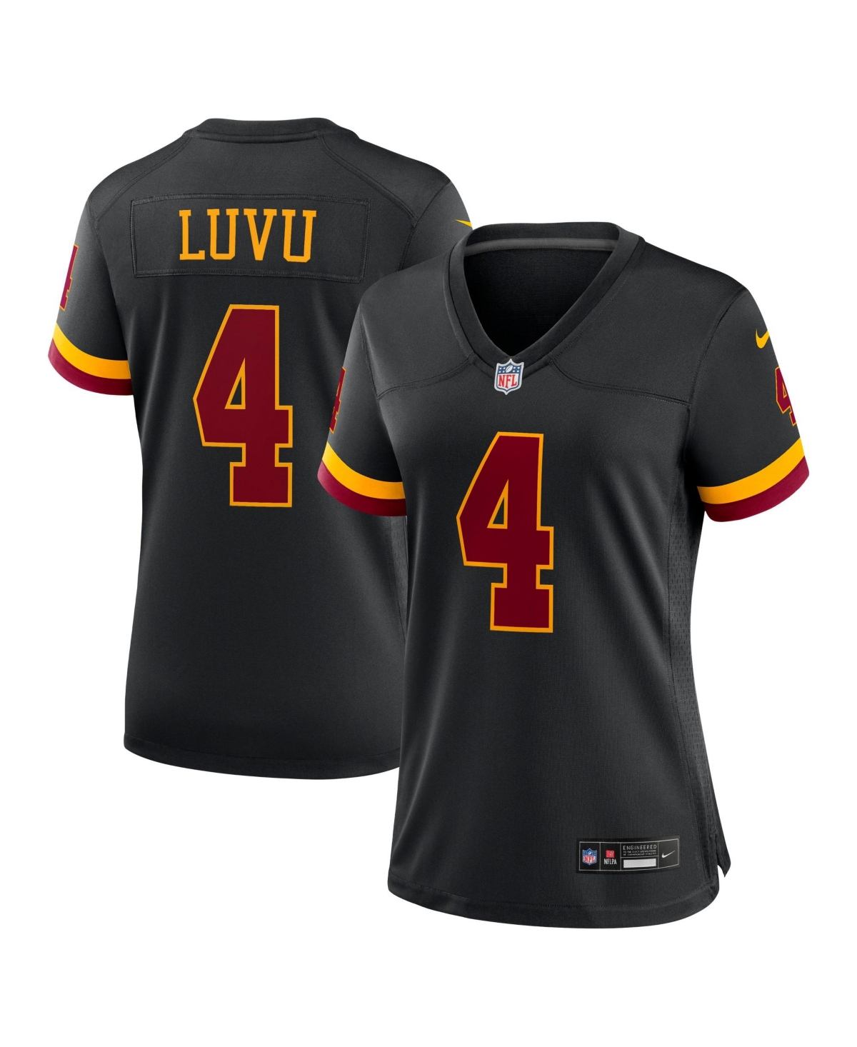 Nike Women's Frankie Luvu Black Washington Commanders Hail Raiser Alternate Game Jersey
