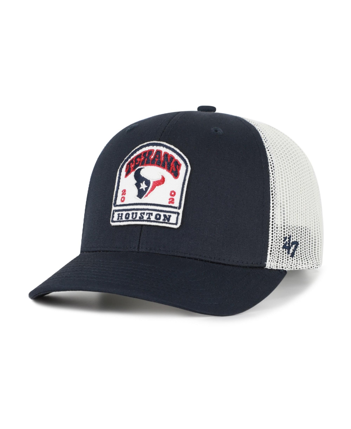 '47 Brand Men's Navy Houston Texans Headstone Trucker Adjustable Hat