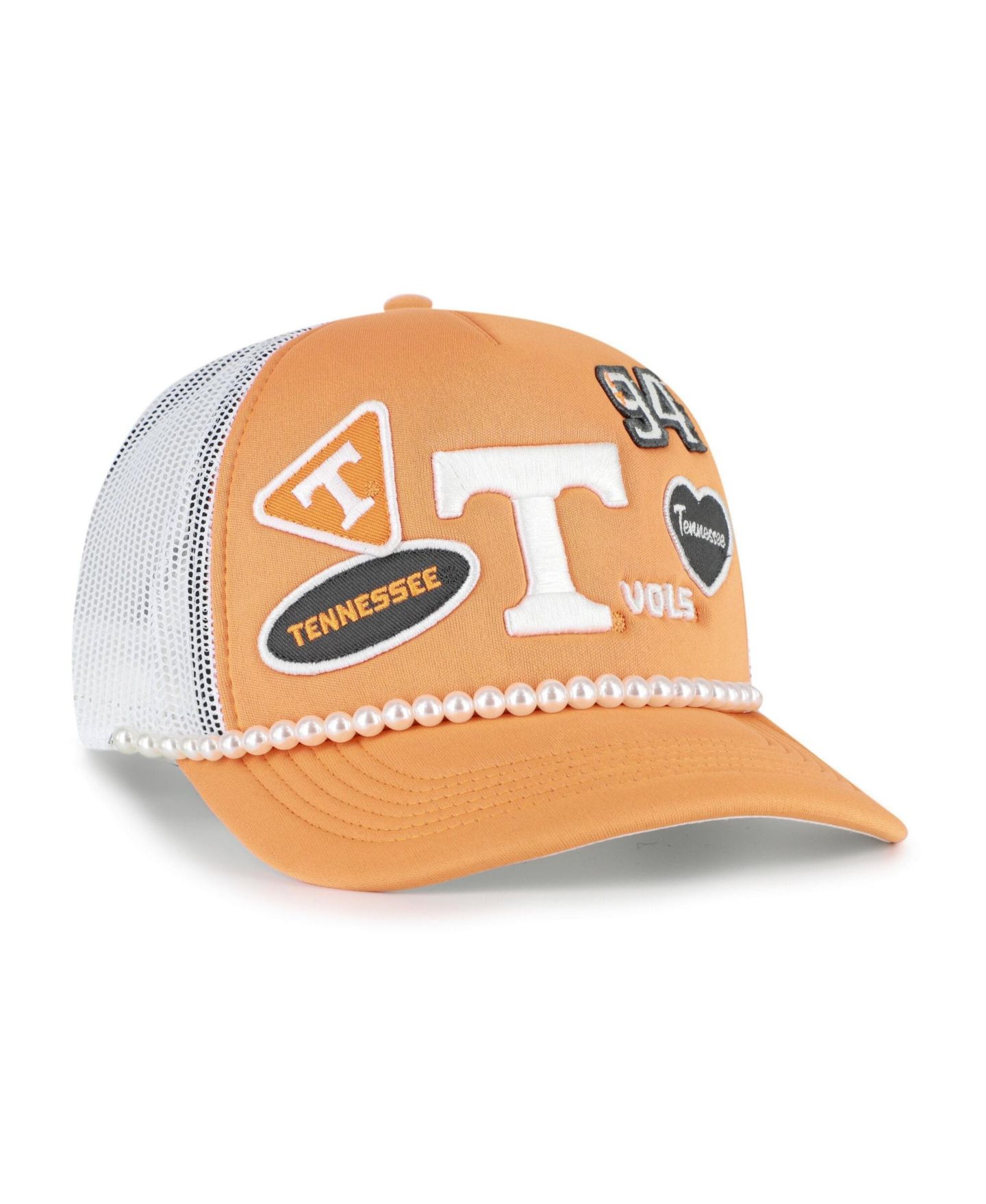 Мужская кепка '47 Brand Tennessee Orange/White Tennessee Volunteers Rally On Hitch Adjustable Hat — фото 2