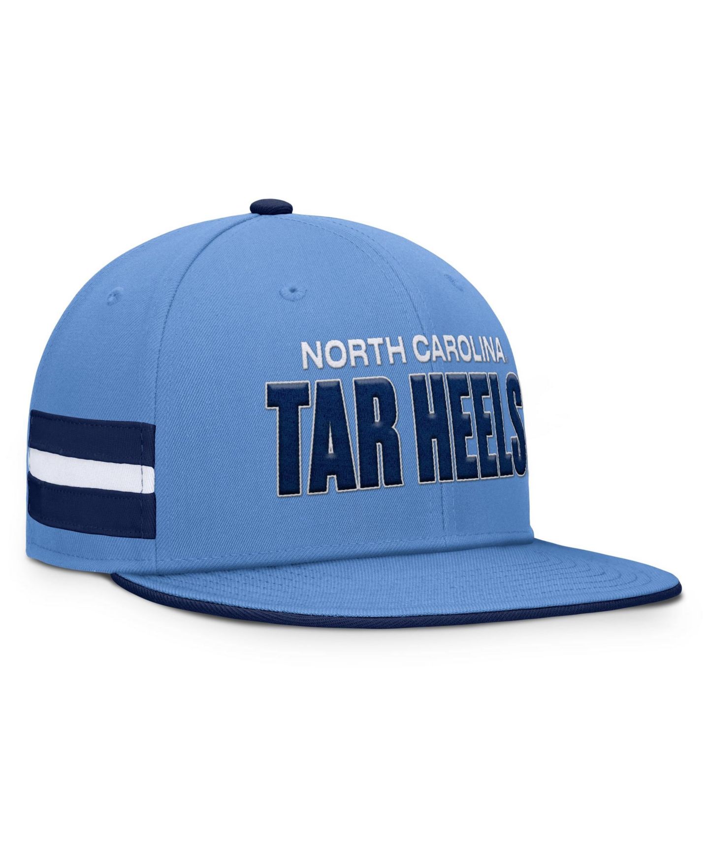 Мужские головные уборы Fanatics Carolina Blue North Carolina Tar Heels Pick Off Fitted Hat — фото 3