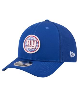 Men's  Royal New York Giants Floral 9FORTY M-Crown Trucker Adjustable Hat