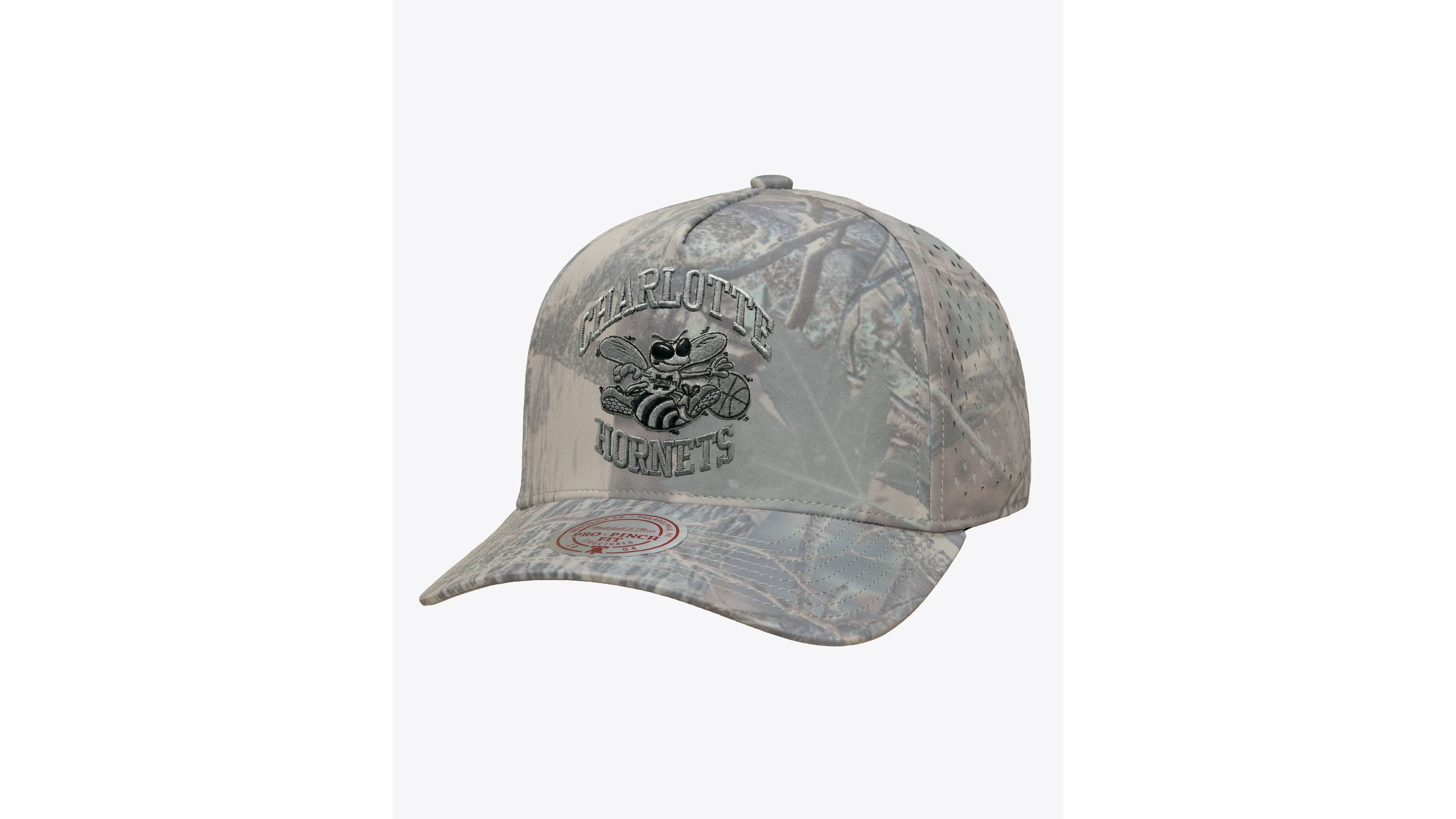 Mitchell & Ness Men's Camo Charlotte Hornets Perfect Pro Adjustable Hat