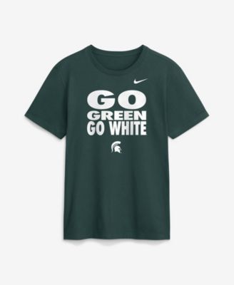 Men's Green Michigan State Spartans 2026 Sideline Dri-FIT Slogan T-Shirt