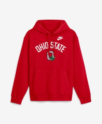 Men's Scarlet Ohio State Buckeyes Legacy Arch Club Hoodie