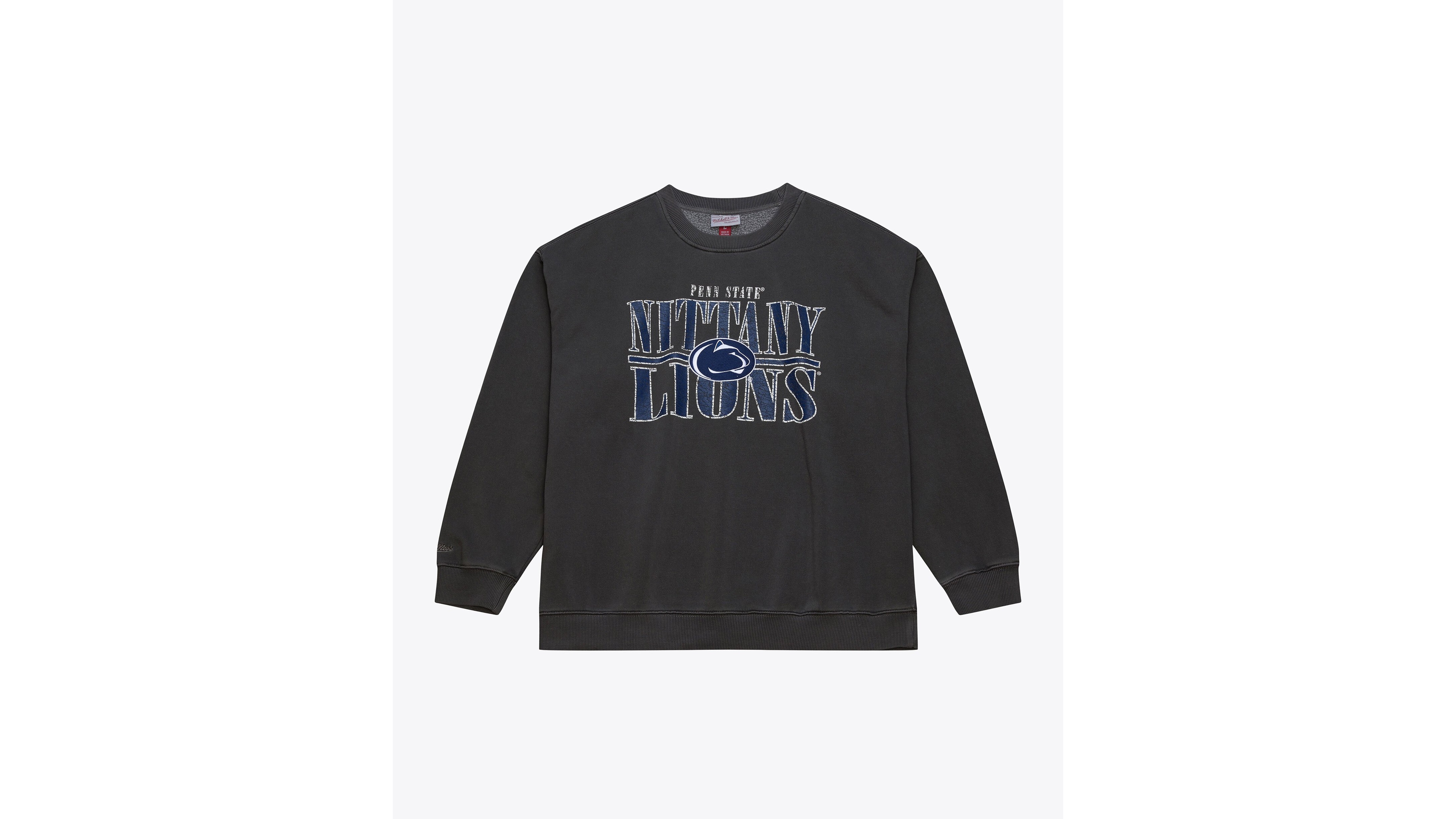Mitchell & Ness Men's Charcoal Penn State Nittany Lions Downtown Fleece Sweatshirt