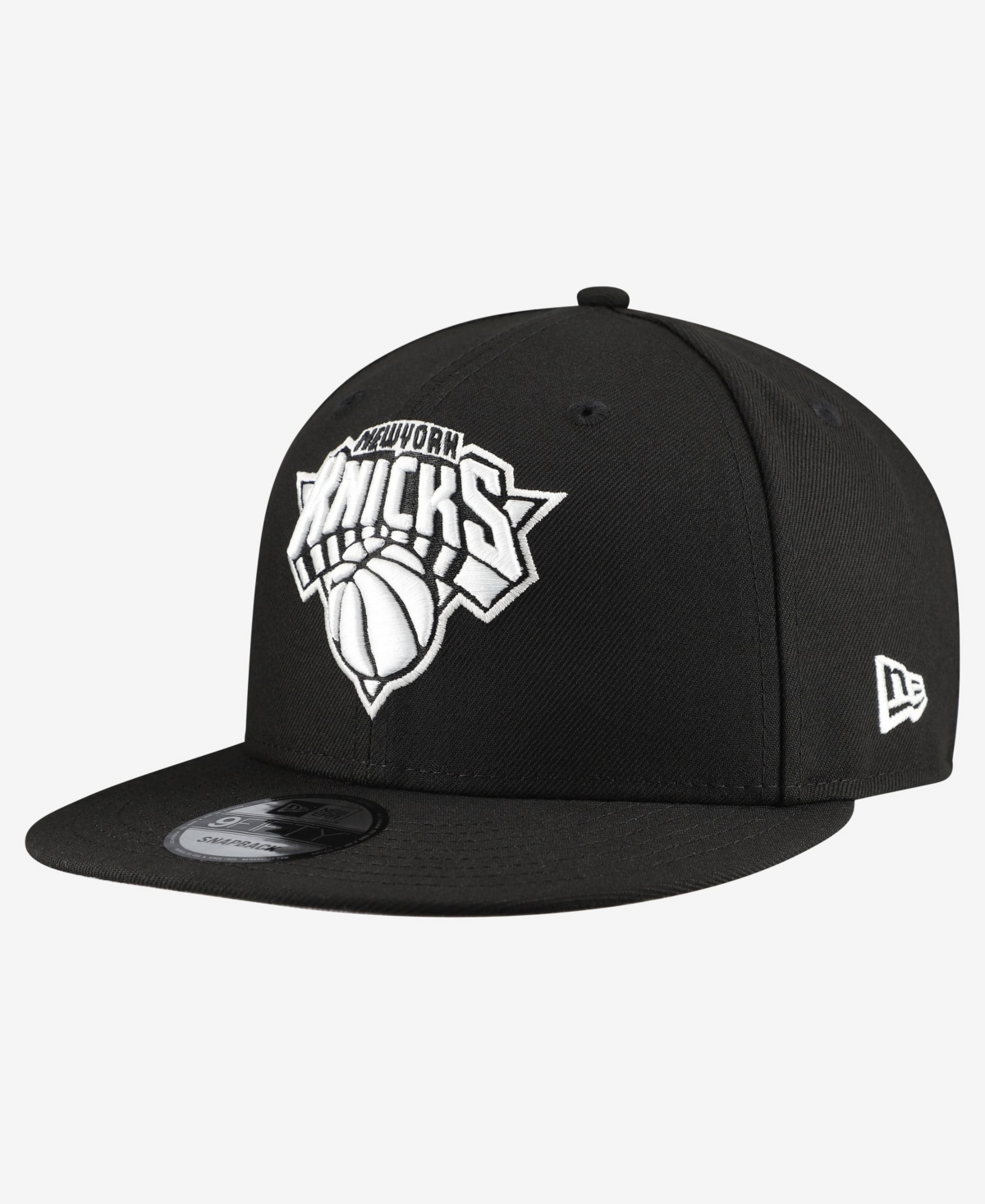New Era Men's Black New York Knicks Team 9FIFTY Snapback Hat